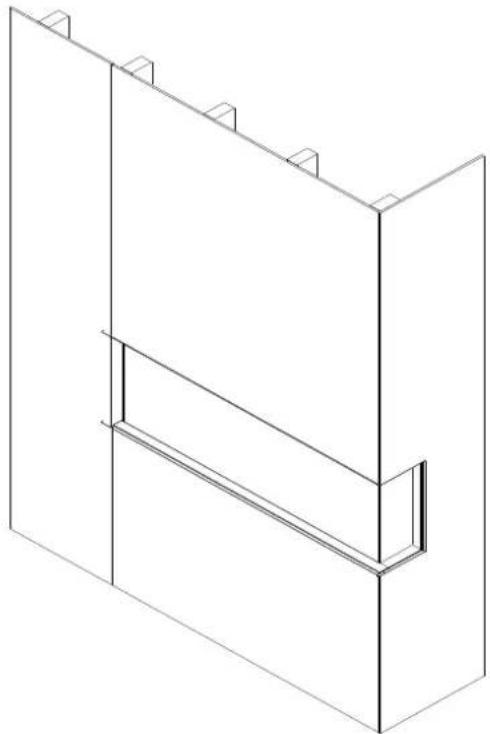 Remii 72-BAY-SLIM - Installation for Front and right side Viewing - 7