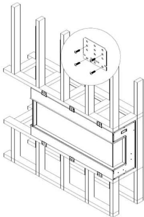 Remii 72-BAY-SLIM - Installation for Front and right side Viewing - 6