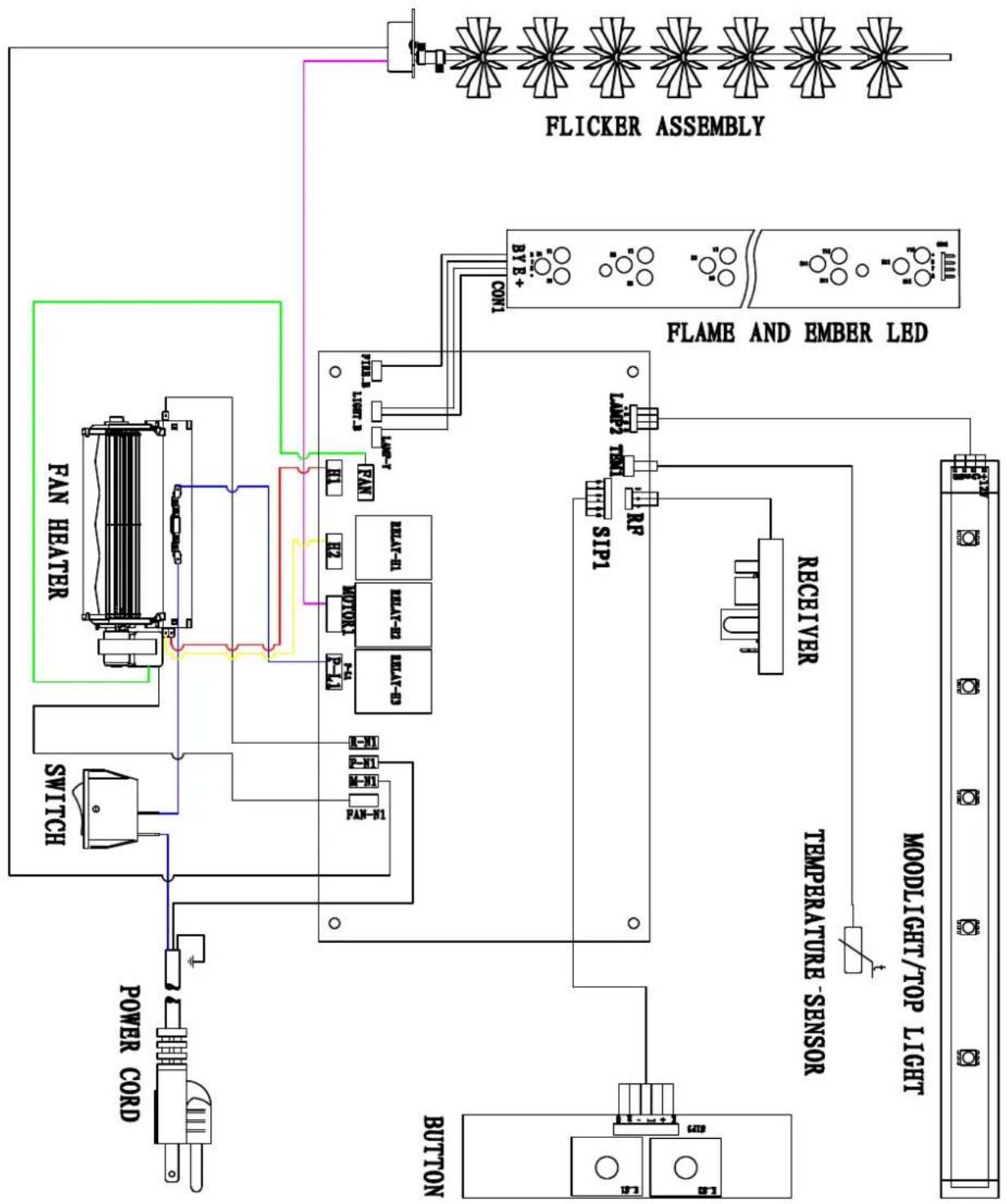 Remii 40-BAY-SLIM - Wiring Diagram - 1
