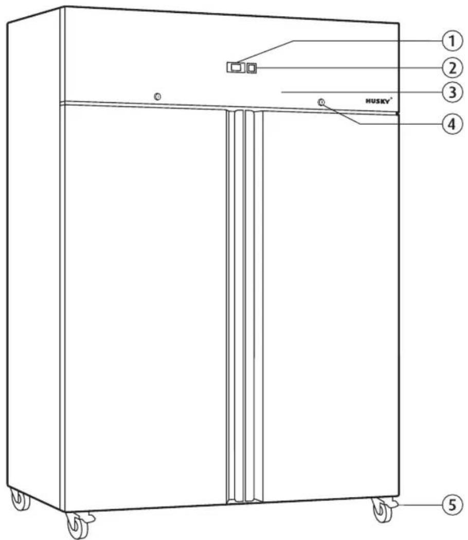 Husky CGN700-AL - DEFROSTING - 1