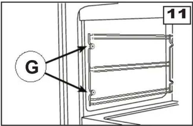 Artusi AFG940X - REPLACING THE OVEN LAMP - 1