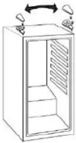 TRIOMPH TKS105VX2Z - Change in the orientation of the door: - 5