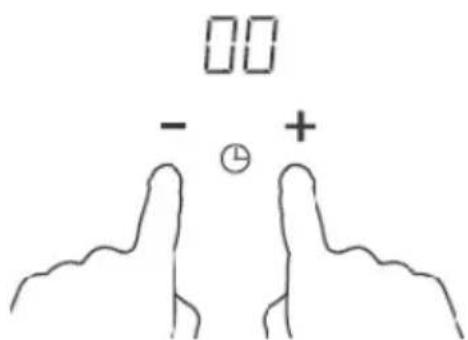 Euro Appliances ECT60ICB - Setting the timer to turn one or more cooking zones off If the timer is set on one zone: - 3