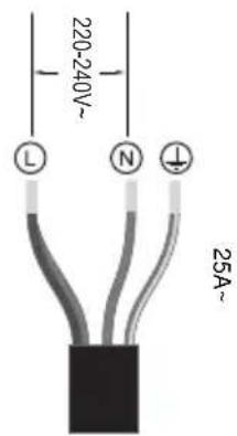 Euro Appliances ECT60ICB - Connecting the hob to the mains power supply - 4