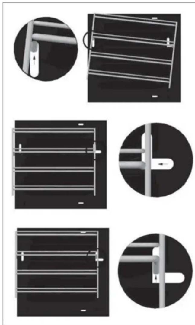 Scandium SCU900BG - Removing the Side Racks of the Oven - 1