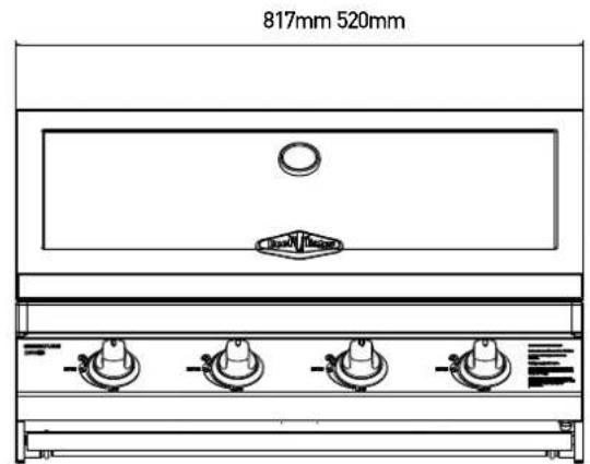 BeefEater BSB2040SA - Burner built-in barbecue - 2