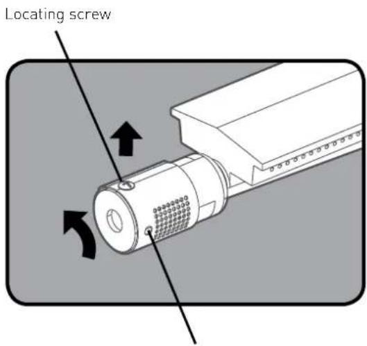 BeefEater BSB2040SA - Change the aeration shutter - 1