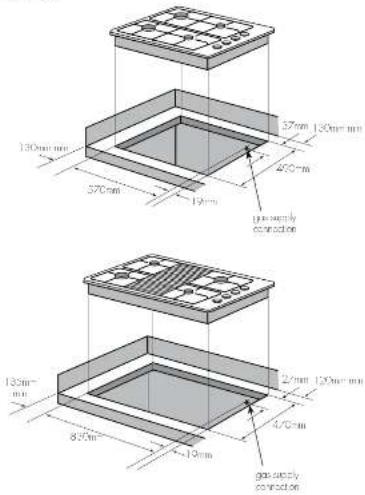 Chef CHG642WA - Installation procedure - 1