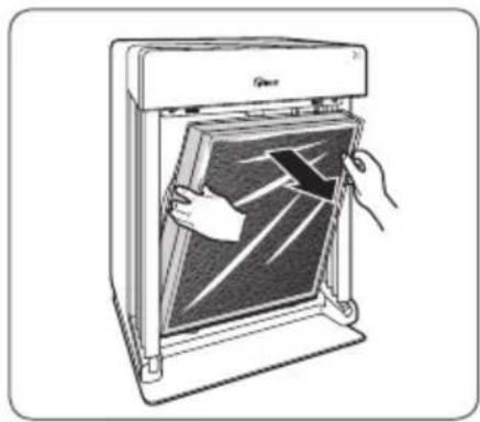 Winix AUS-1250A850 - INSTALLING THE FILTERS - 2