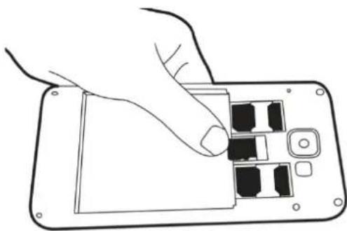 GSmart Alto A2 - To install the memory card - 1