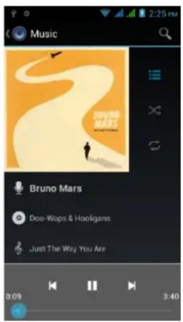 GSmart Alto A2 - To play music - 1