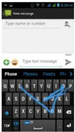 GSmart Alto A2 - TouchPal Curve Input - 1