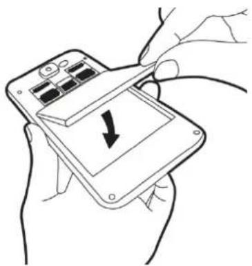 GSmart Alto A2 - To install the battery - 1