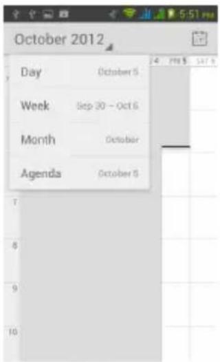 GSmart Maya M1 - Calendar - 1