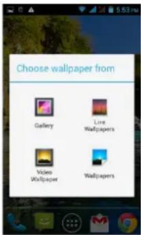 Choose wallpaper from Gallery Line Wallpapers Video Wallpaper Wallpapers