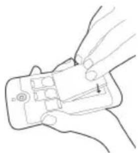 GSmart G1362 - To install the battery - 1