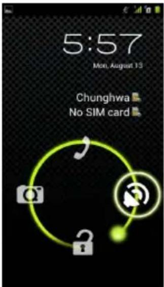 GSmart G1362 - Muting the speaker - 1
