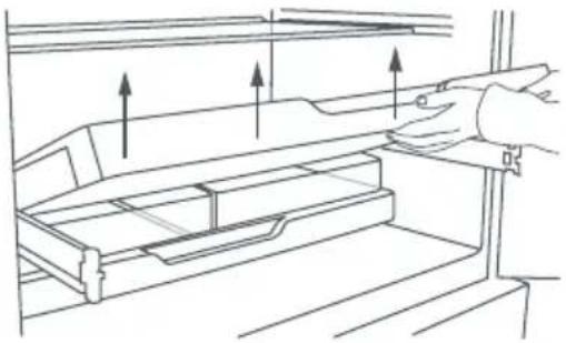 Fisher & Paykel E442BRWFD5 - To remove produce bins or upper freezer bins - 1