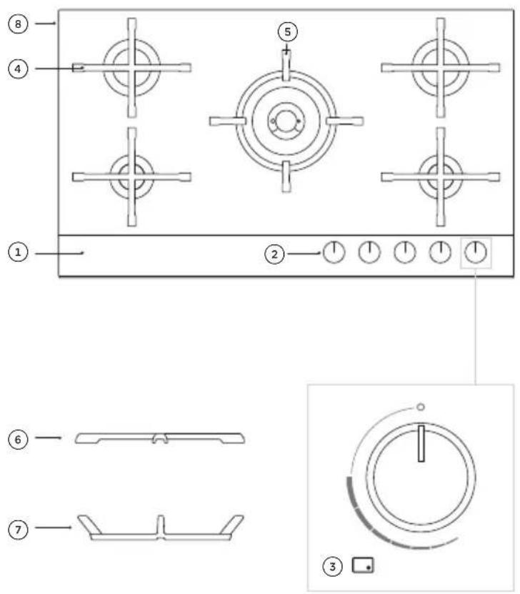 Fisher & Paykel CG451DTGGB4 - General Use - 1