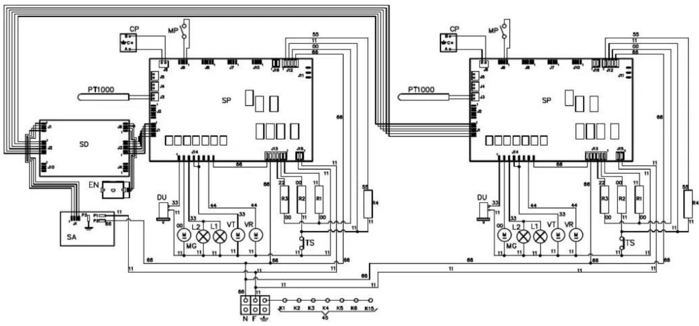 ILVE LBI09WMPAW - WIRING DIAGRAM - 1