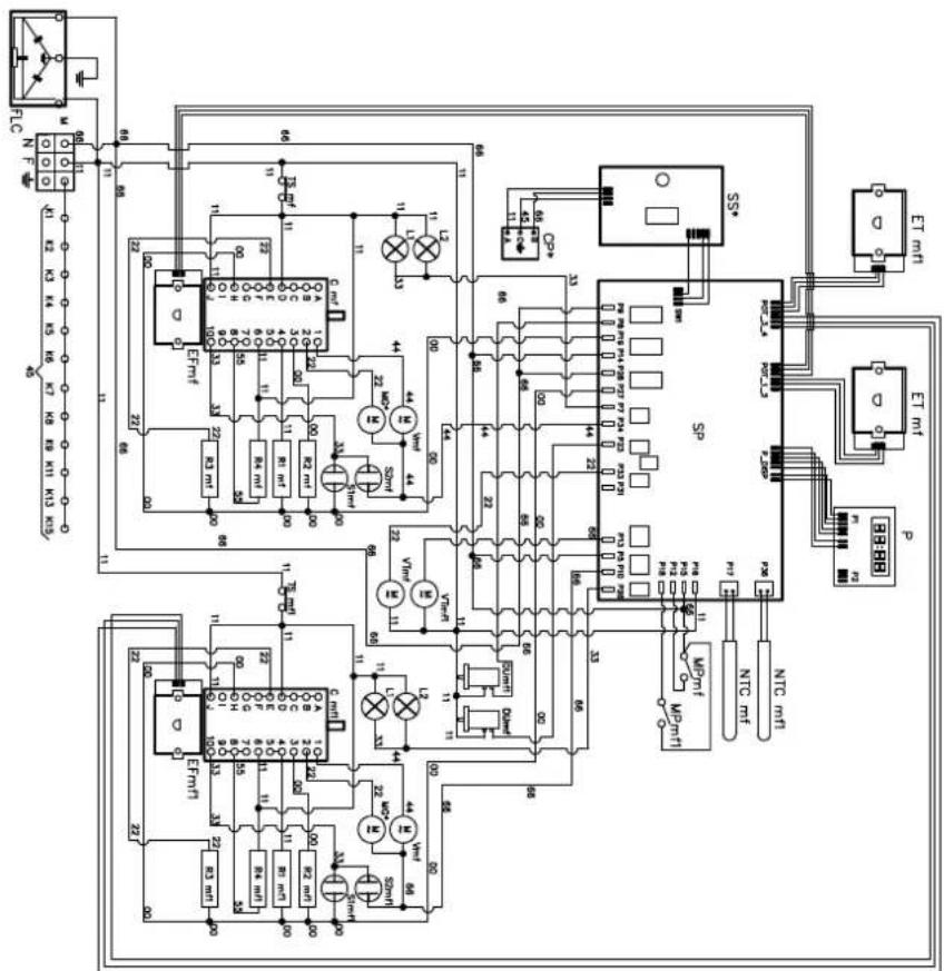 ILVE LBI09WMPAW - WIRING DIAGRAM - 1