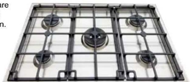 ILVE L128WMP/BU - - Positioning placement of the burners - 2