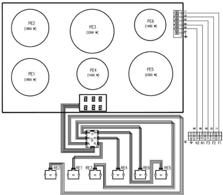 ILVE L128WMP/BU - WIRING DIAGRAM - 2