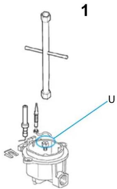 ILVE L128WMP/BU - - Replacement of the injectors for models - 1