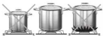 ILVE HCB90SDSS - Use of the cooking hob - 1