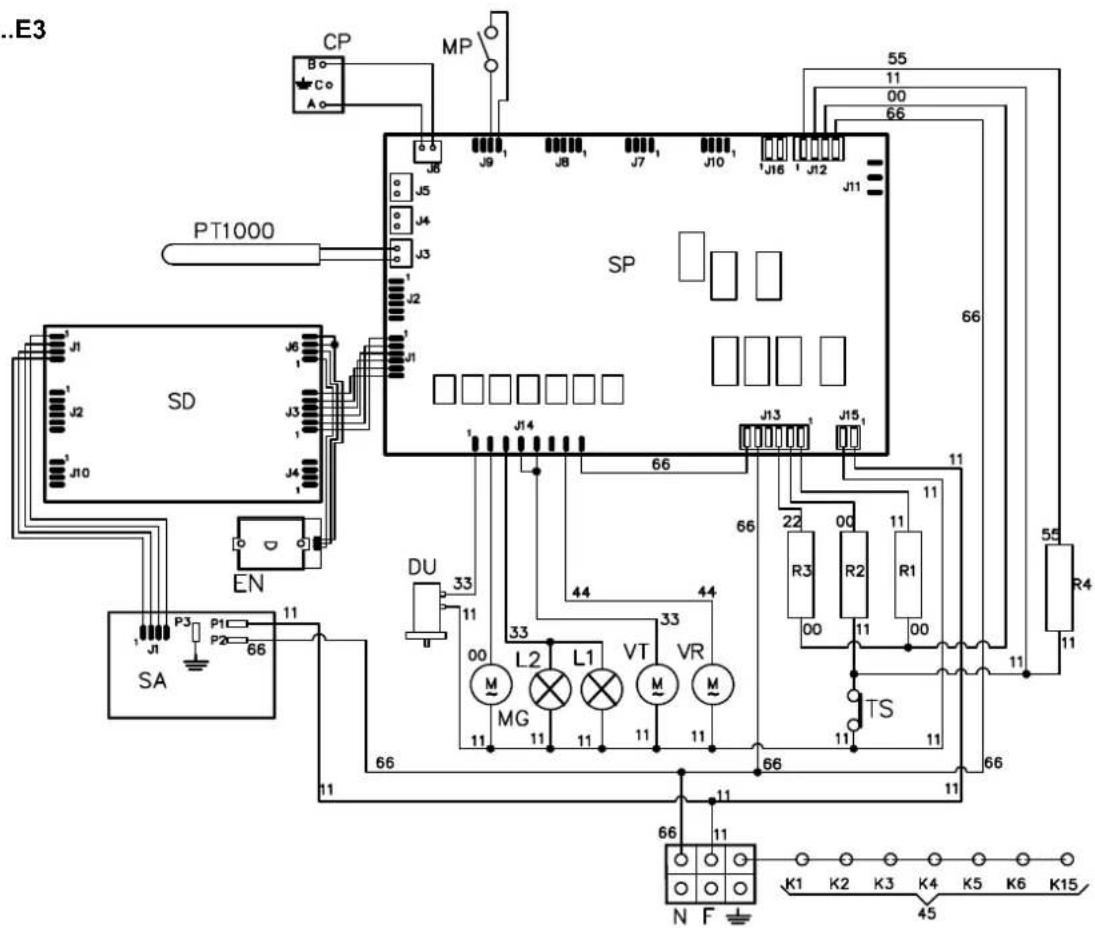 ILVE PI09WE3WH - WIRING DIAGRAM - 3