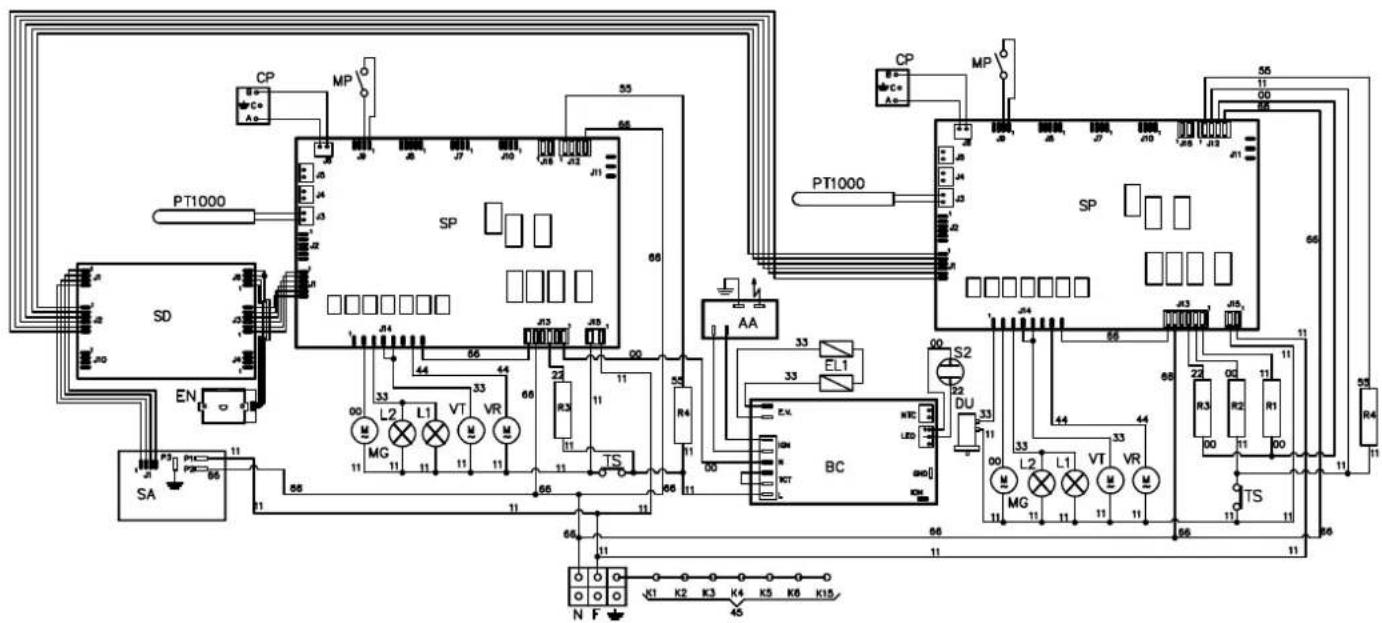 ILVE PI09WE3WH - WIRING DIAGRAM - 2