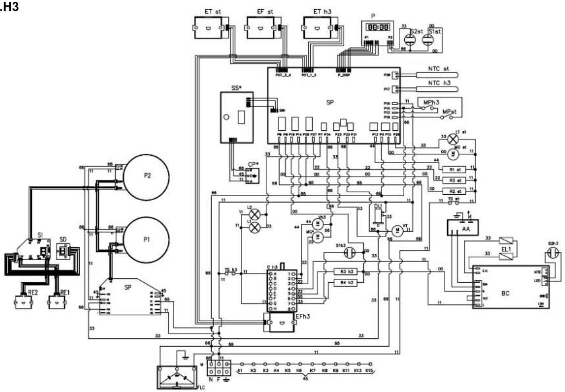 ILVE PI09WE3WH - WIRING DIAGRAM - 4