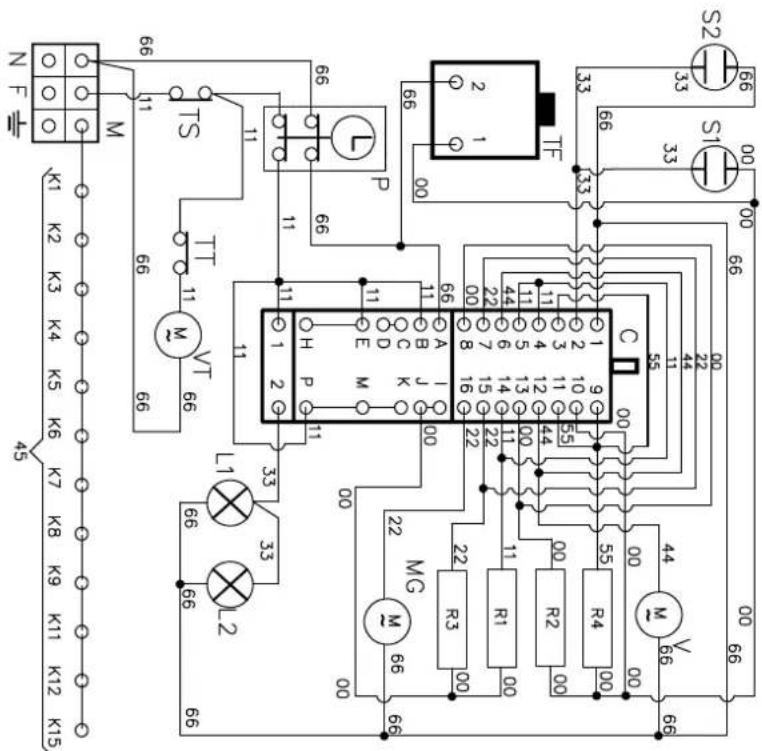 ILVE PI09WE3WH - WIRING DIAGRAM - 4