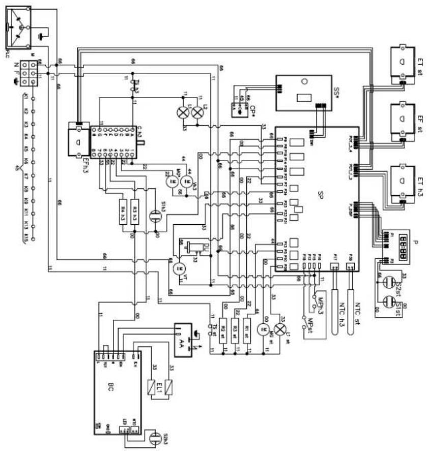 ILVE PI09WE3WH - WIRING DIAGRAM - 3