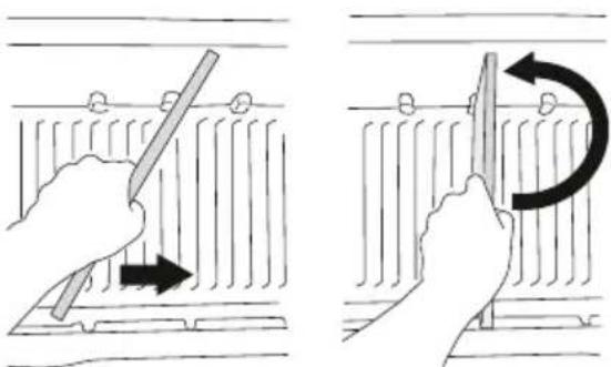 Fisher & Paykel RF411TRPW6 - Vegetable bin divider instructions (where fitted) - 1