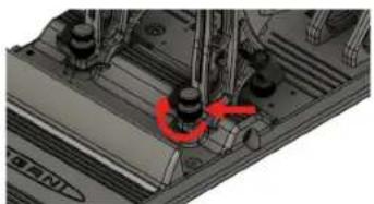 Asetek Huayra R Sim Racing Pedals - Throttle Pedal Angle Adjustment - 4