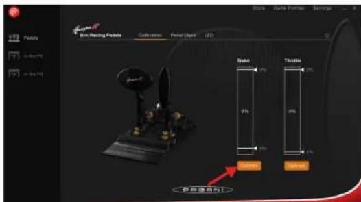 Asetek Huayra R Sim Racing Pedals - Pedal Calibration - 1