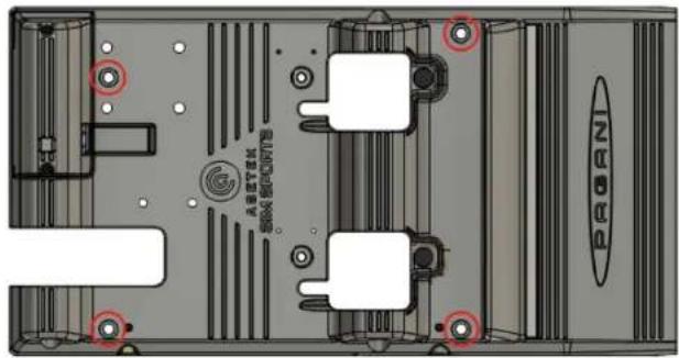Asetek Huayra R Sim Racing Pedals - CAUTION - 1