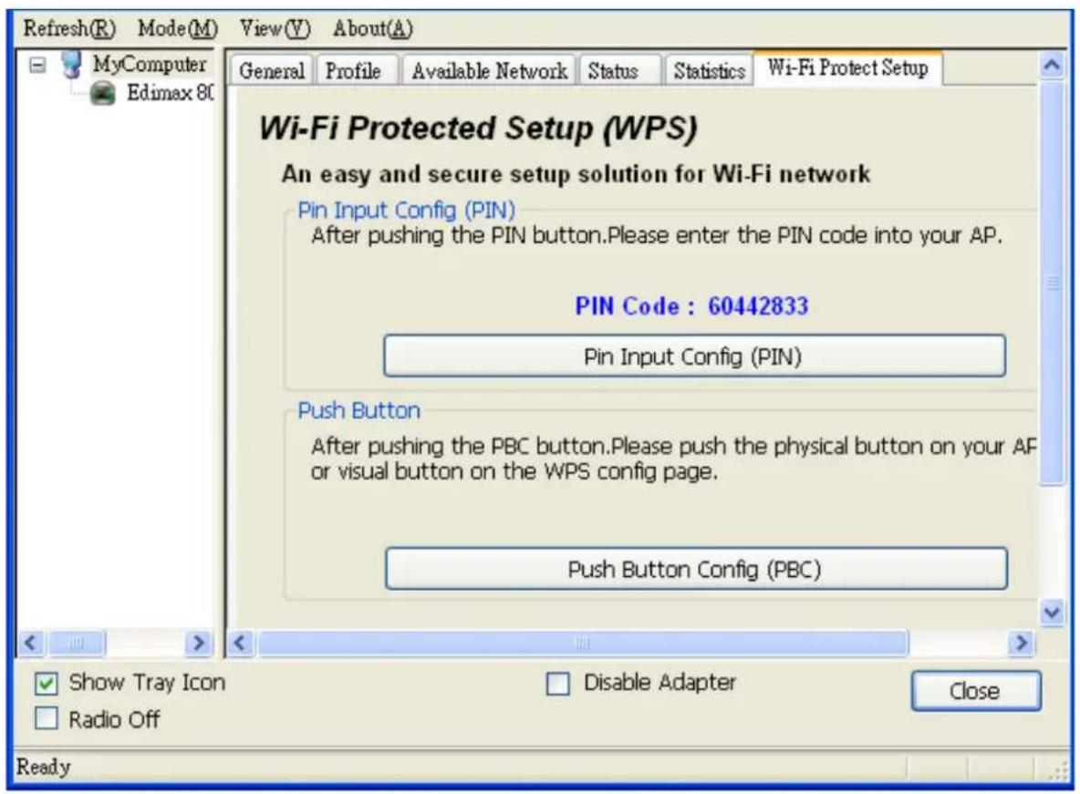 Edimax EW-7612PIn - Wi-Fi Protect Setup (WPS) - 1