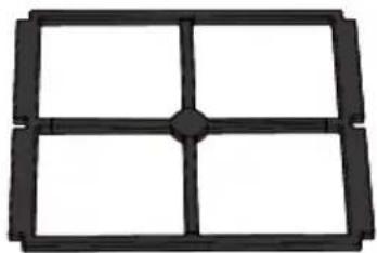 SMEG P1641XA - Correct positioning of the pan stands - 3