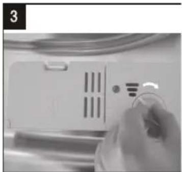 ARC GDW45S - How to fill the Rinse Aid Dispenser - 3
