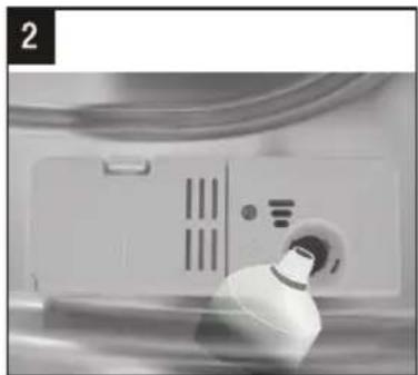 ARC GDW45S - How to fill the Rinse Aid Dispenser - 2