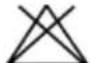 ARC BFLW75 - A selection of wash care symbols - 11