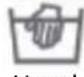 ARC BFLW75 - A selection of wash care symbols - 19