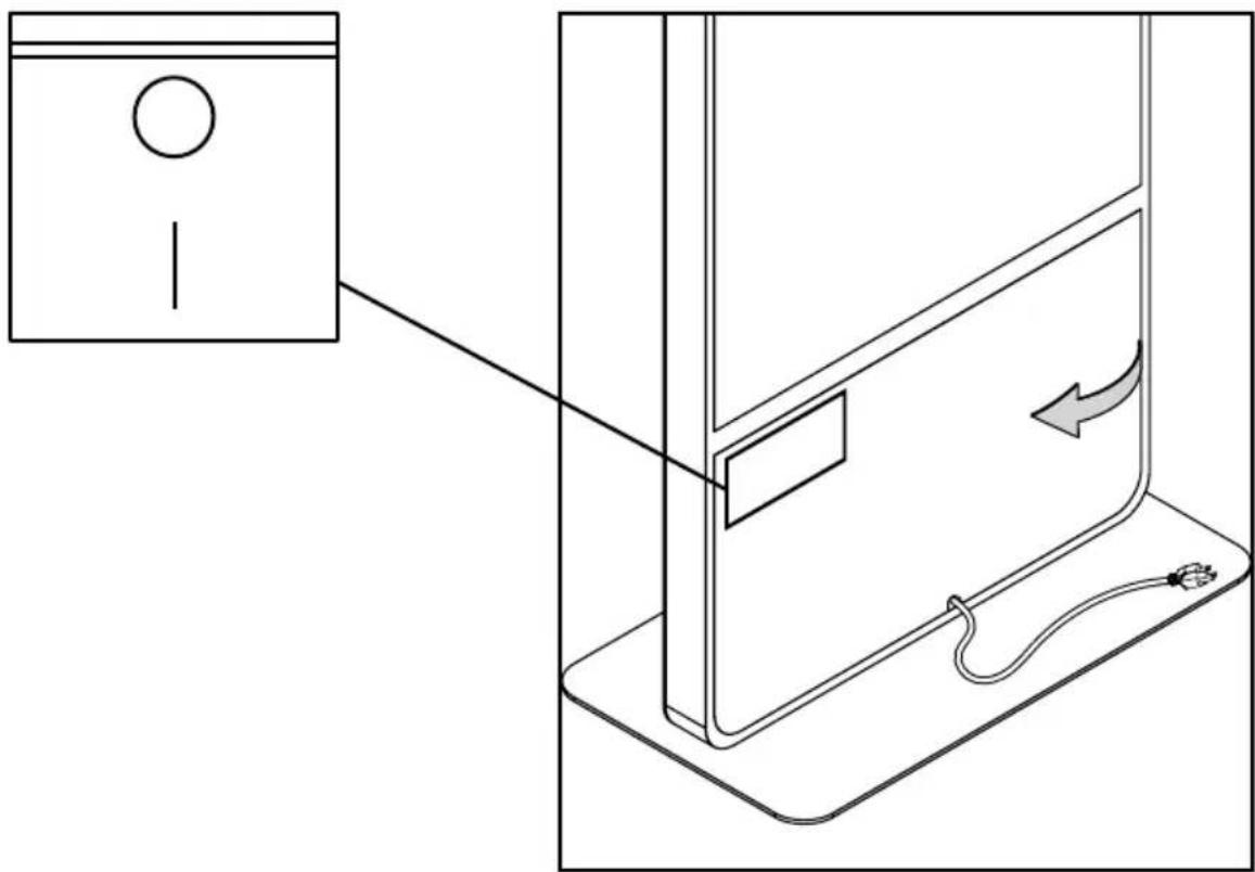 Peerless-AV KIPICT555 - Power On/Off Your New Kiosk - 1