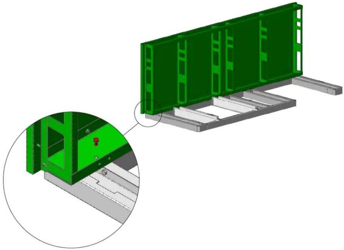 Hestan GESDBK12 - BACK AND SUPPORT WALL ASSEMBLY - 2