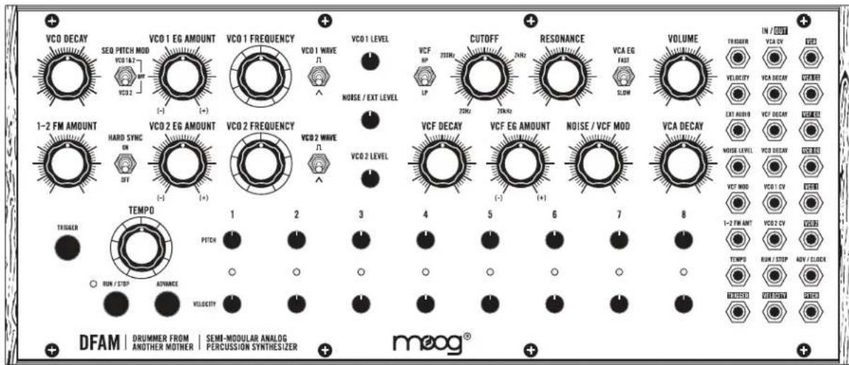 Moog Drummer From Another Mother - DFAM OVERVIEW - 1