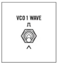 Moog Drummer From Another Mother - VCO 1 FREQUENCY / VCO 2 FREQUENCY - 2