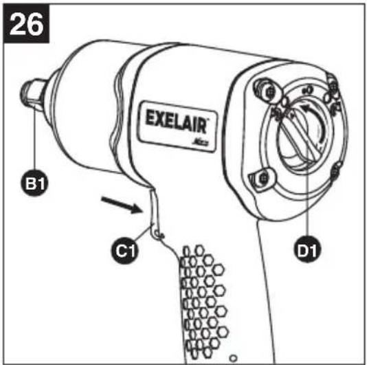 ExelAir EX5005CKIT - 1/2" AIR IMPACT WRENCH - 4