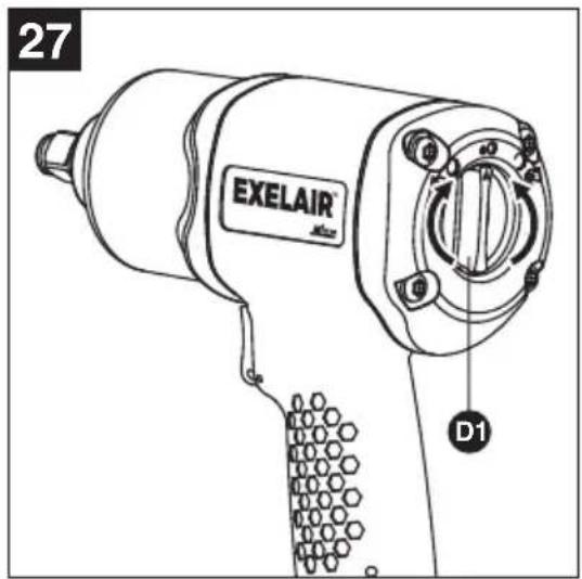 ExelAir EX5005CKIT - 1/2" AIR IMPACT WRENCH - 5